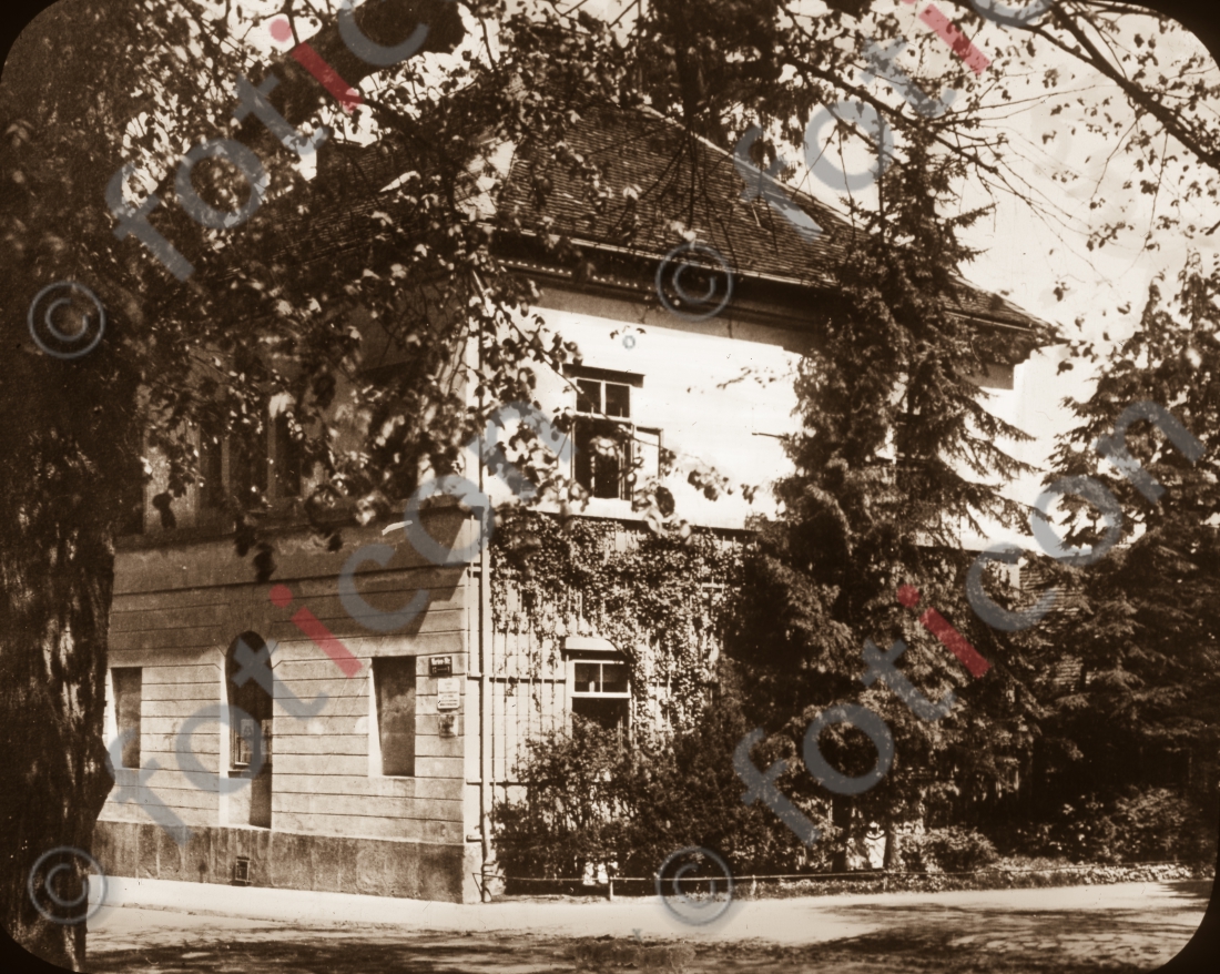 Liszt-Haus  I Liszt House - Foto foticon-simon-169-055-sw.jpg | foticon.de - Bilddatenbank für Motive aus Geschichte und Kultur